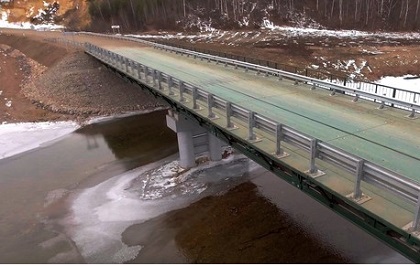 Мост через реку Манзурка к Качугском районе открыли при участии депутатов ЗС